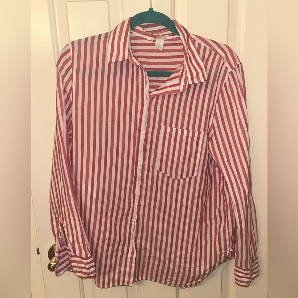 Breathable Striped Shirt for Summer